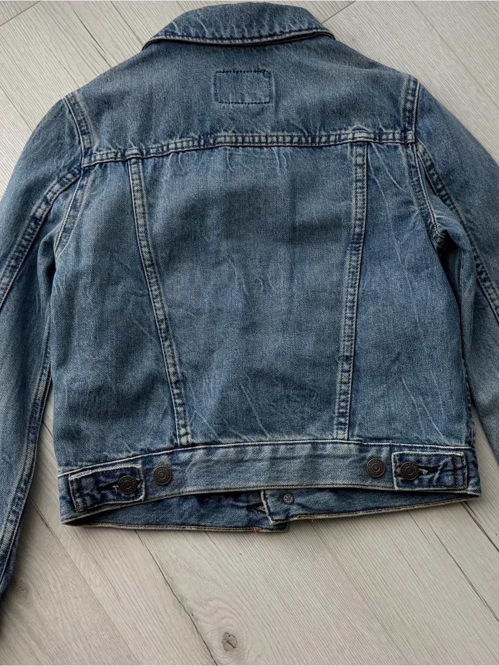 Ralph Lauren Kids Light Blue Washed Denim Jacket